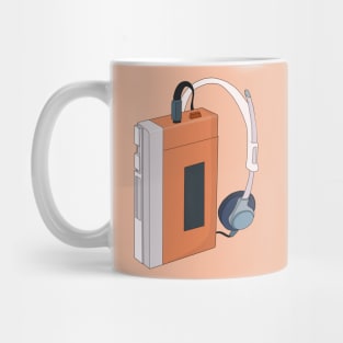 Vintage Retro 80s 90s Walkman Mug